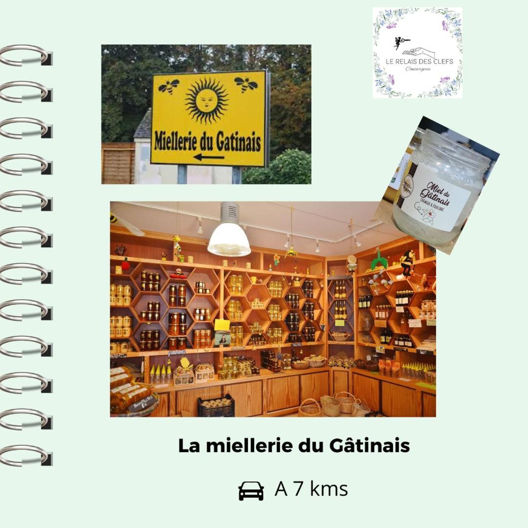 Le Relais Des Clefs - Au Calme Du Gatinais - Escapade A Deux - Terrasse Privee - Wifi - Offre Romantique Sur Demande Valpuiseaux Exterior foto